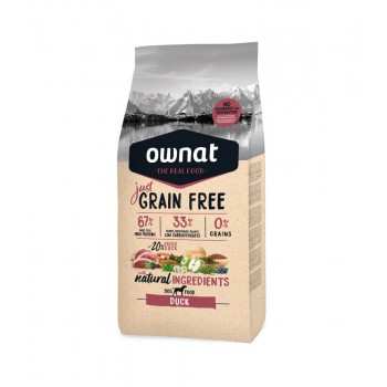 Ownat Just Cão Grain Free Duck 3kg